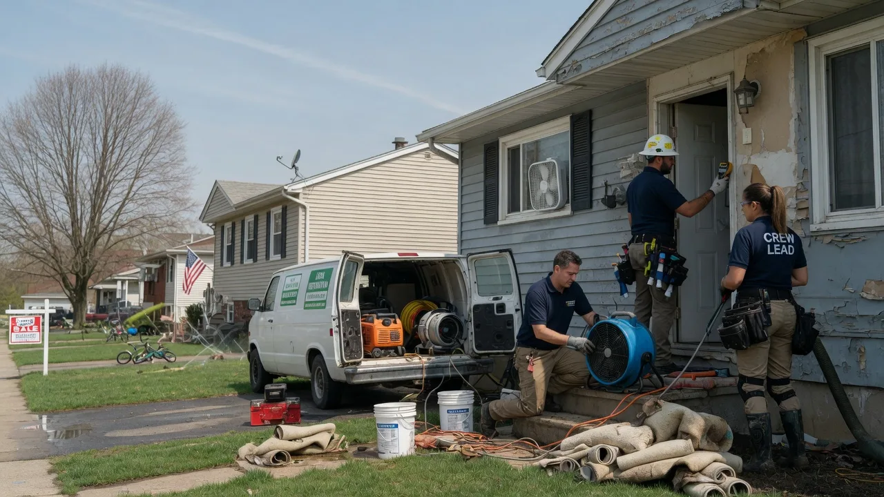 Flood Cleanup in Wolfe City, TX near me